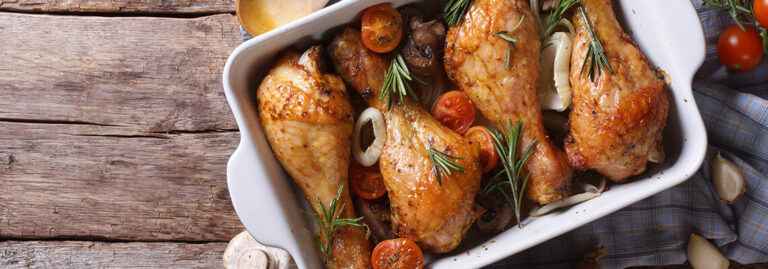 Запеченные куриные ножки