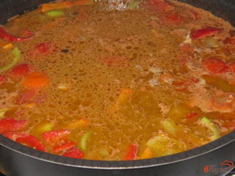 Фото приготовление рецепта: Гречка с говядиной и овощами шаг №6