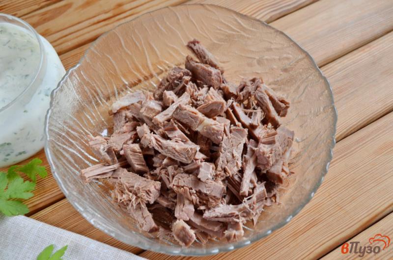 Фото приготовление рецепта: Мясо в цахтоне шаг №4