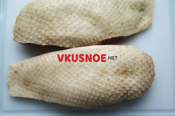 Фото приготовление рецепта: Утиная грудка запечённая в духовке с картофелем шаг №1