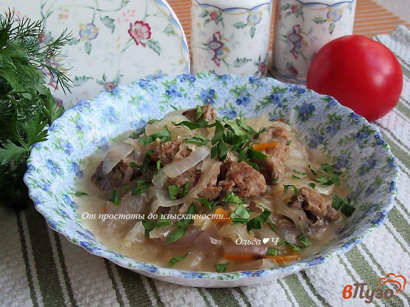 Фото приготовление рецепта: Мясо по-немецки шаг №6