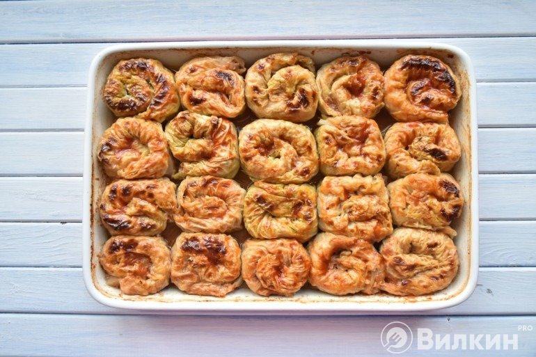 Извлечение формы из духовки