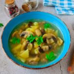 Суп из баранины с шампиньонами
