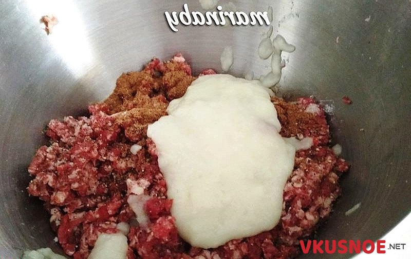 Фото приготовление рецепта: Люля-кебаб из баранины шаг №2