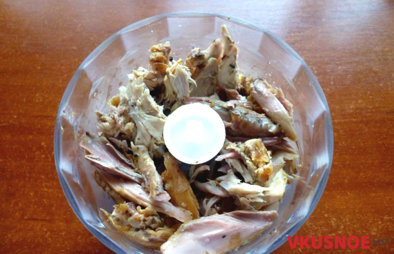 Фото приготовление рецепта: Паштет из мяса кролика шаг №5