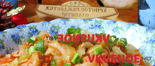 Фото приготовление рецепта: Капуста с индейкой в мультиварке шаг №6