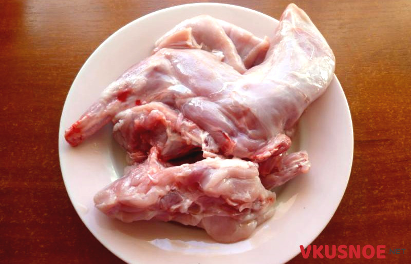 Фото приготовление рецепта: Паштет из мяса кролика шаг №1