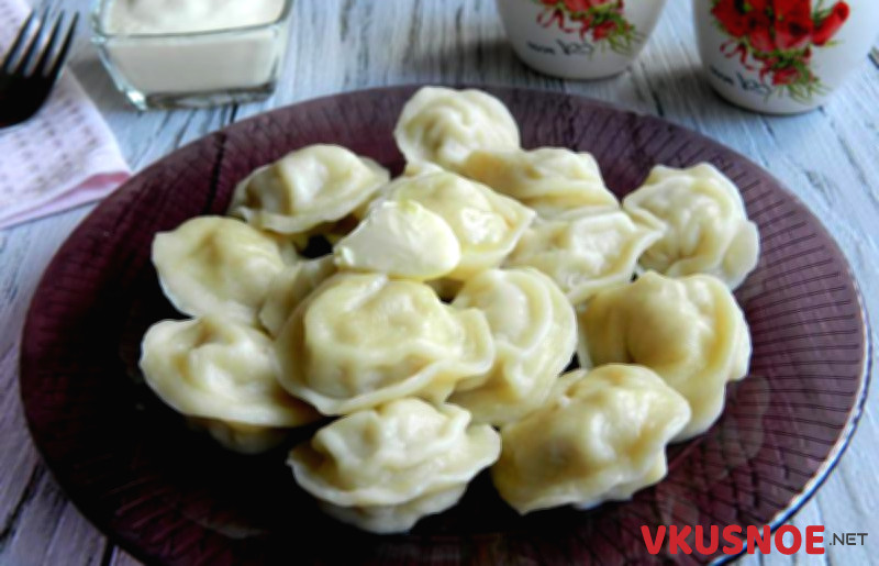 Фото приготовление рецепта: Пельмени с мясом кролика шаг №9