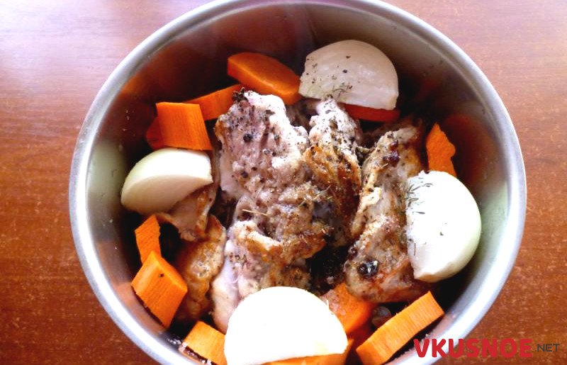 Фото приготовление рецепта: Паштет из мяса кролика шаг №4