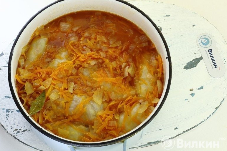 Заливка соусом