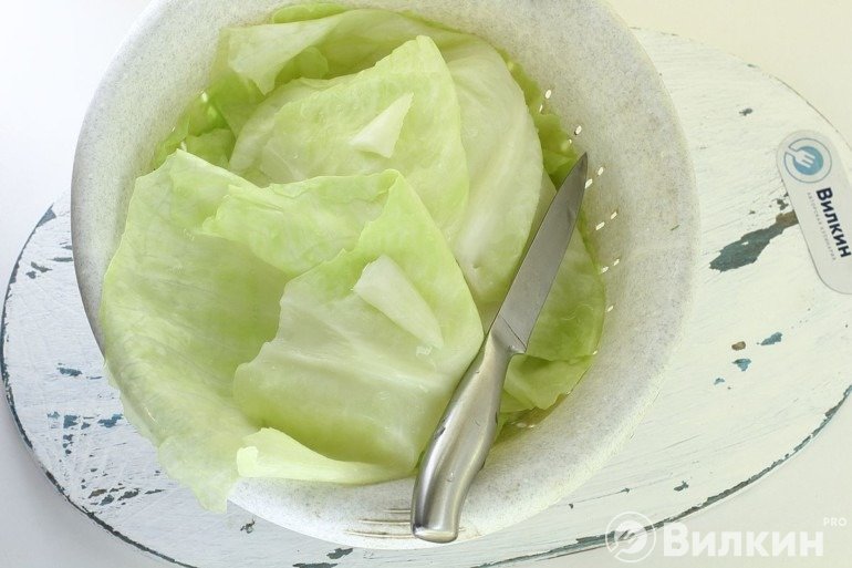 Срез листьев