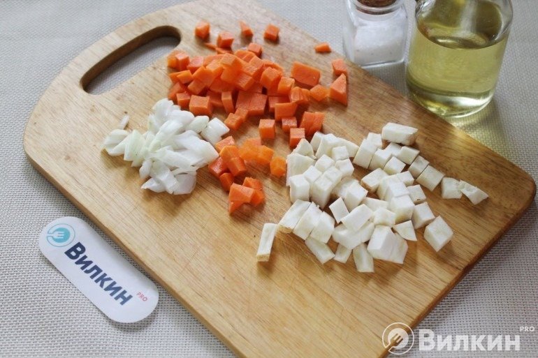Лук и морковь