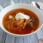 Борщ с утиной грудкой 1