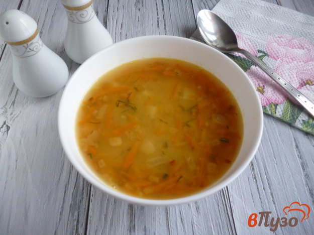 Гороховый суп на утином бульоне