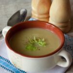 Крем-суп из стеблевого сельдерея с картофелем