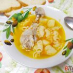 Куриный суп с макаронами