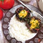 Мясные гнезда с начинкой