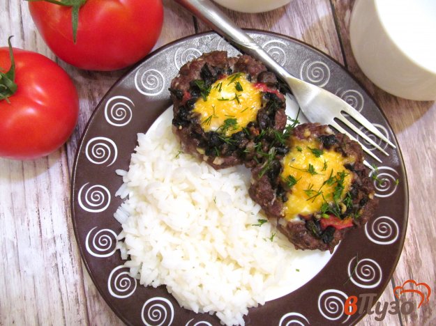 Мясные гнезда с начинкой