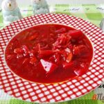 Постный борщ из квашеной капусты 1