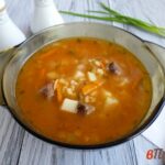Рассольник с утиными потрохами