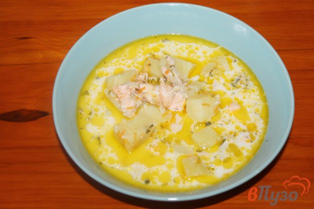 Рыбный суп со сливками