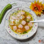Суп с булгуром и сосисками