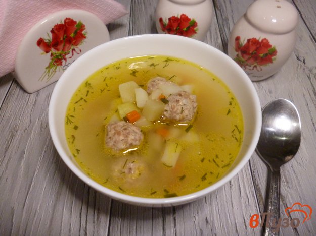 Суп с фрикадельками