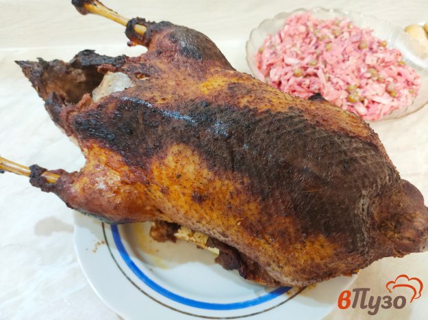 Утка запечённая с кетчупом