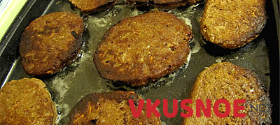 Котлеты из куриной печени Котлеты из куриной печени