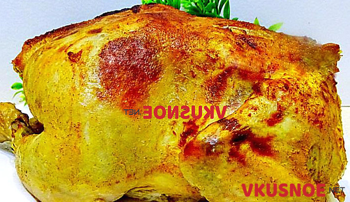 Фото приготовление рецепта: Курица запеченная в духовке шаг №10