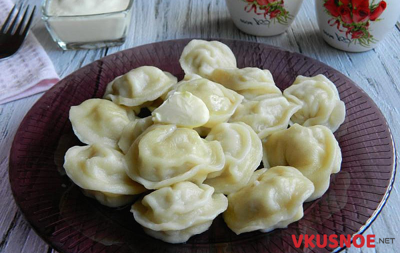 Фото приготовление рецепта: Пельмени с мясом кролика шаг №9
